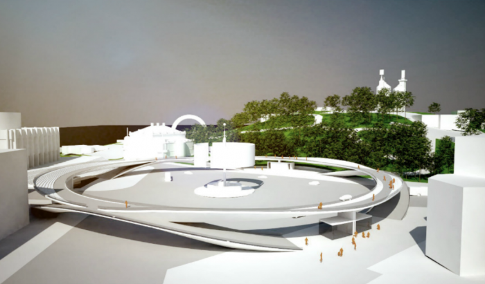 Euro 2012 Circle Bridge